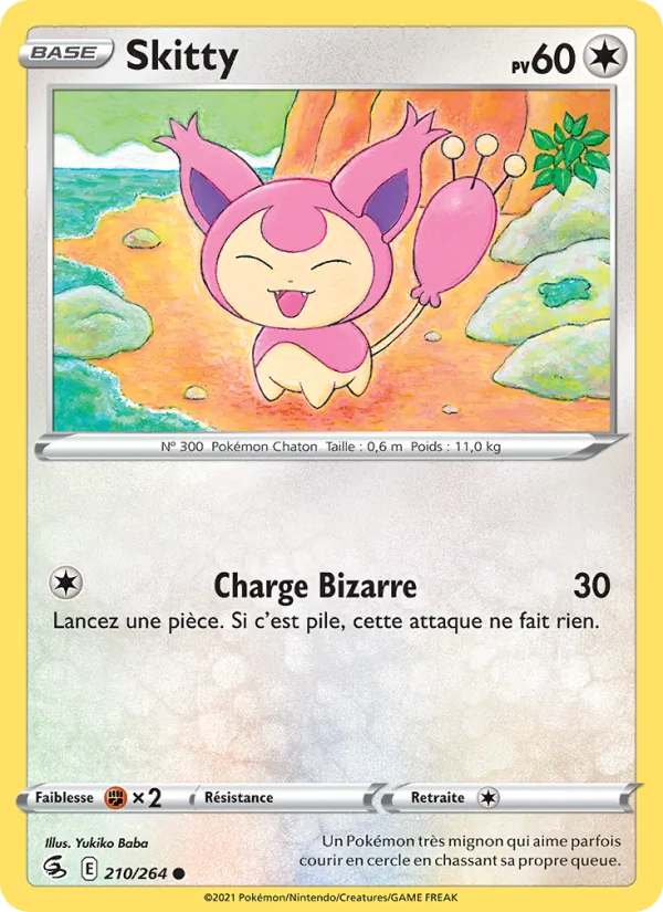 Skitty Poing de Fusion 210/264