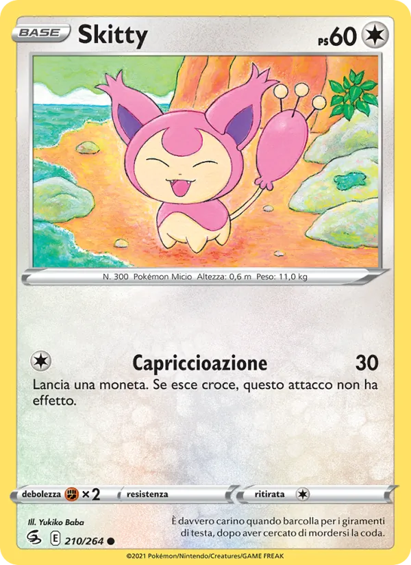 Skitty Colpo Fusione 210/264
