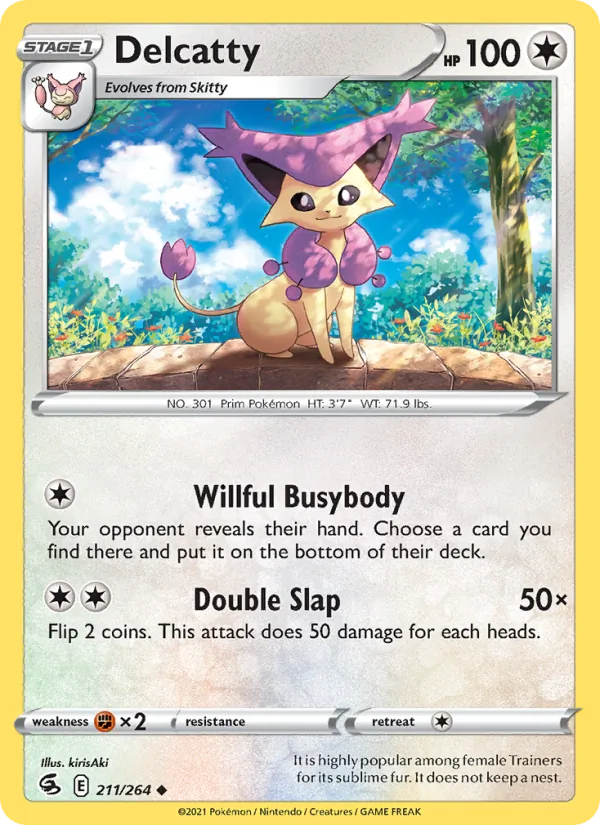 Delcatty Fusion Strike 211/264