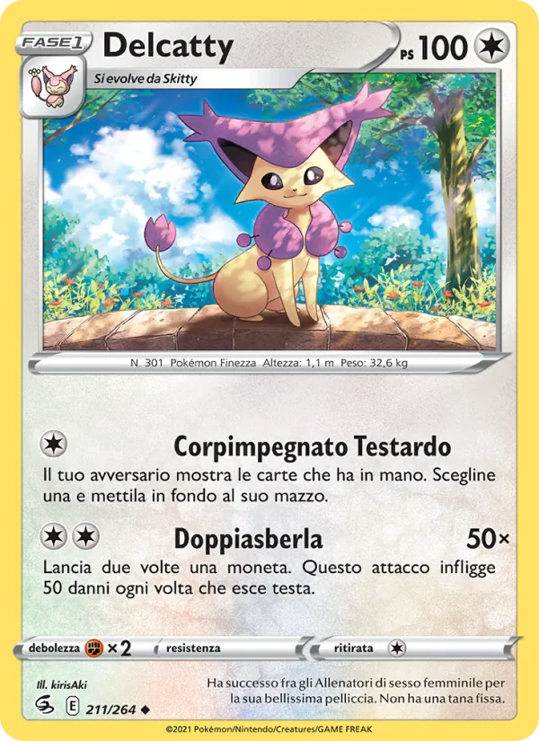Delcatty Colpo Fusione 211/264