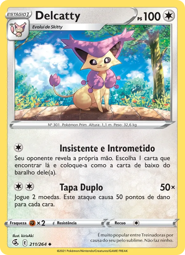 Delcatty Golpe Fusão 211/264