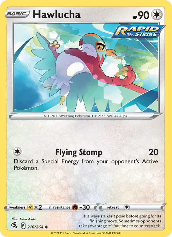 Hawlucha Fusion Strike 216/264