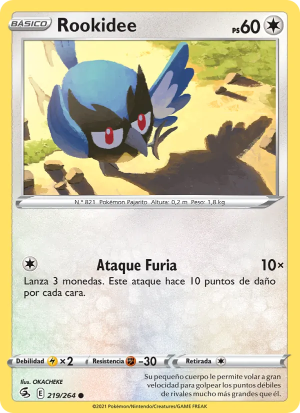 Rookidee Golpe Fusión 219/264
