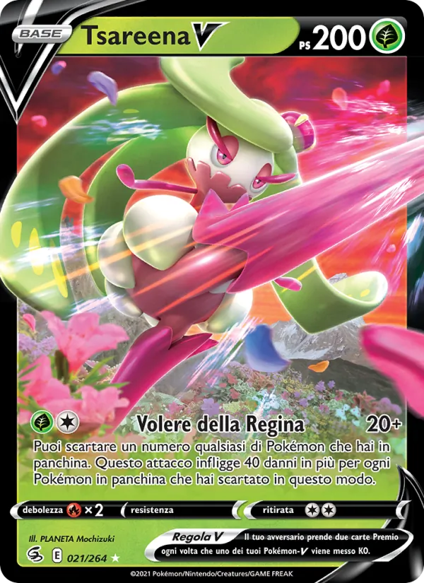 Tsareena V Colpo Fusione 21/264