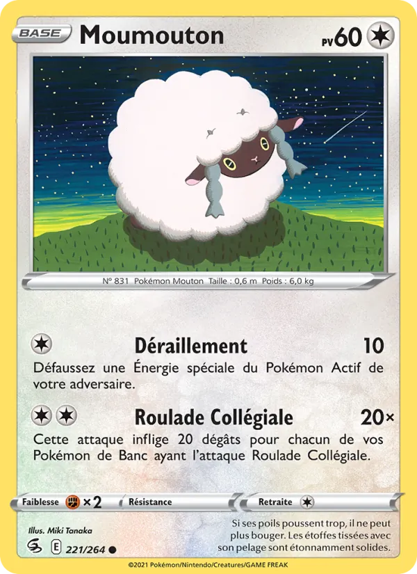 Moumouton Poing de Fusion 221/264