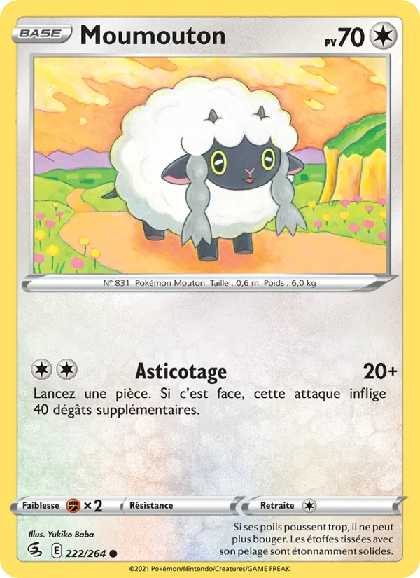 Moumouton Poing de Fusion 222/264