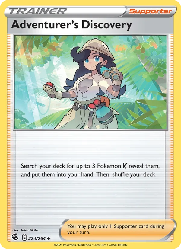 Adventurer's Discovery Fusion Strike 224/264