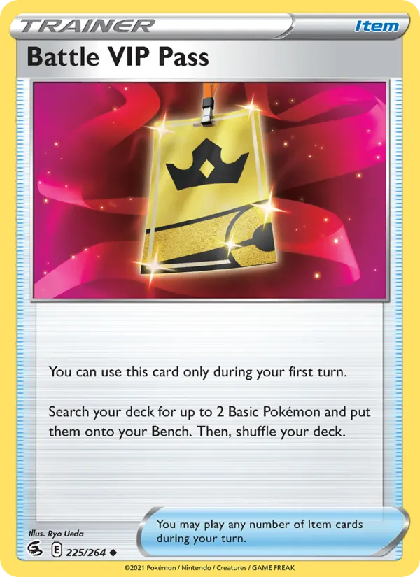 Battle VIP Pass Fusion Strike 225/264