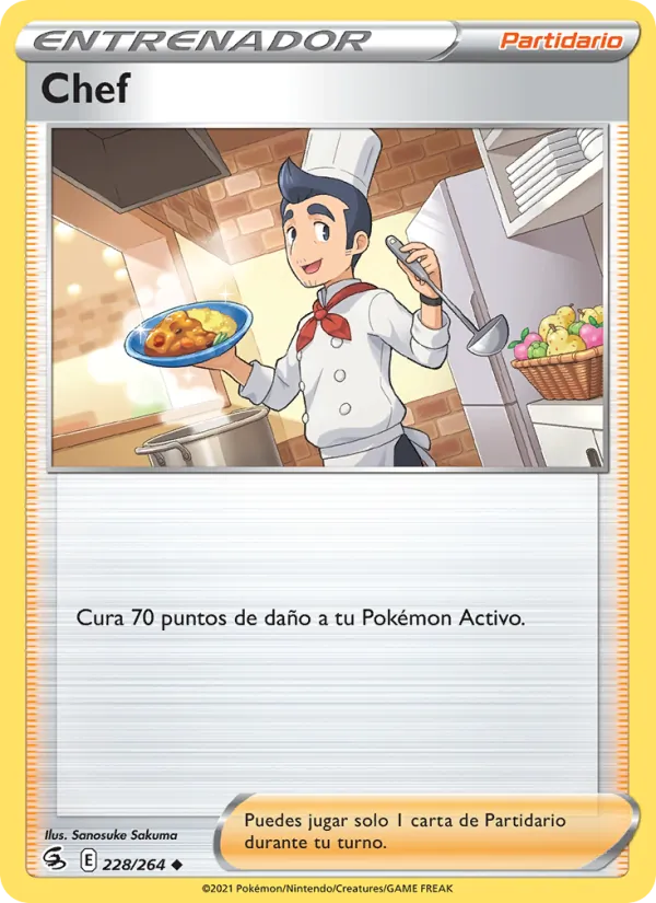 Chef Golpe Fusión 228/264