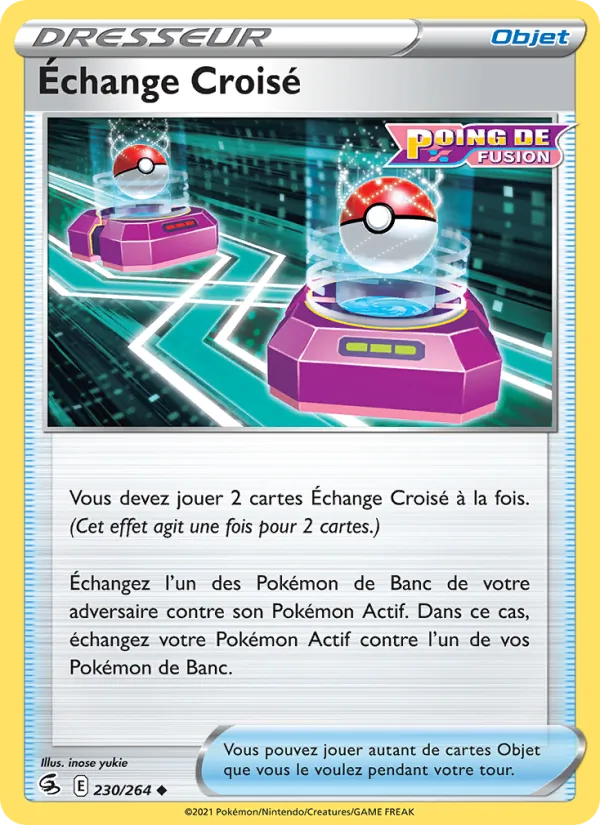 Échange Croisé Poing de Fusion 230/264