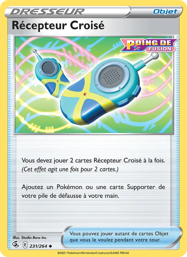 Récepteur Croisé Poing de Fusion 231/264