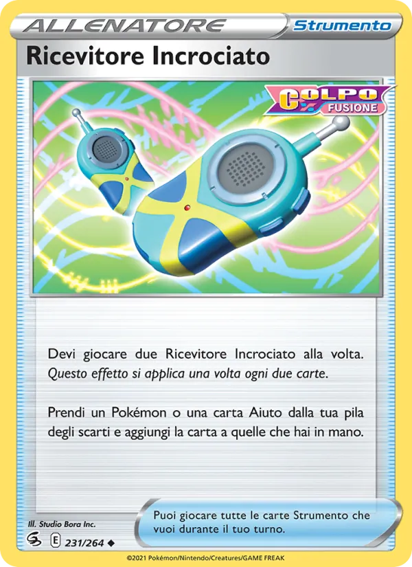 Ricevitore Incrociato Colpo Fusione 231/264