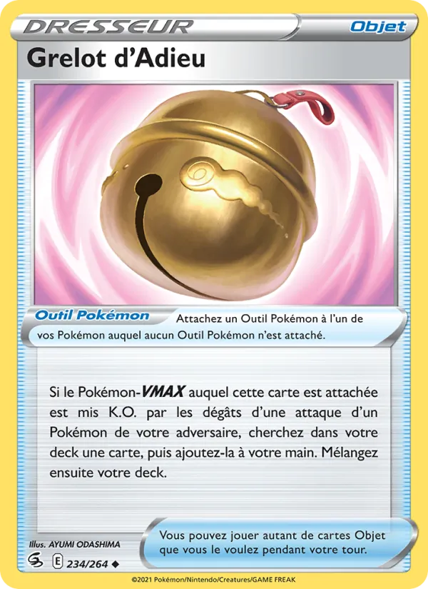 Grelot d'Adieu Poing de Fusion 234/264