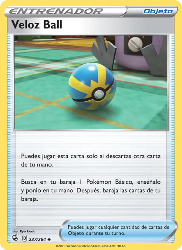 Veloz Ball Golpe Fusión 237/264