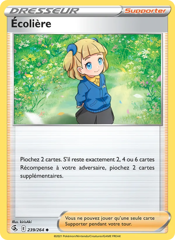 Écolière Poing de Fusion 239/264