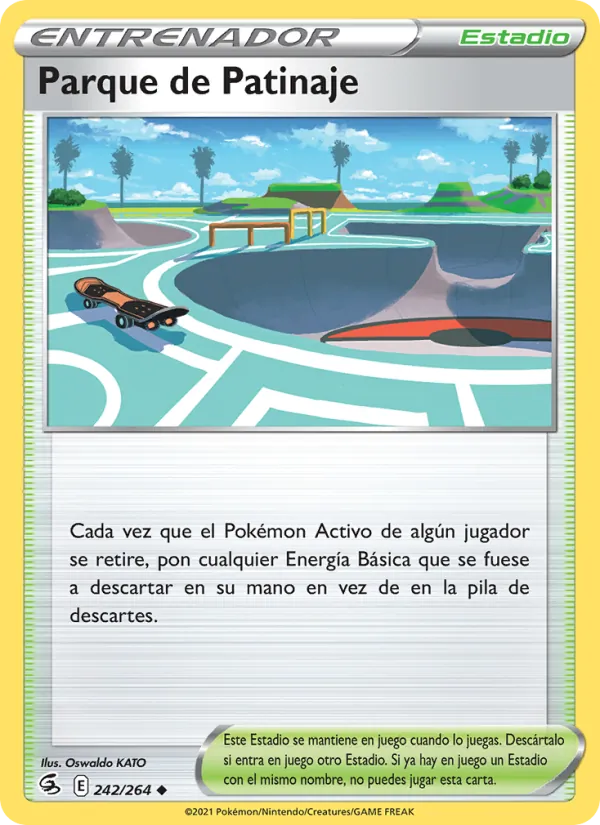 Parque de Patinaje Golpe Fusión 242/264