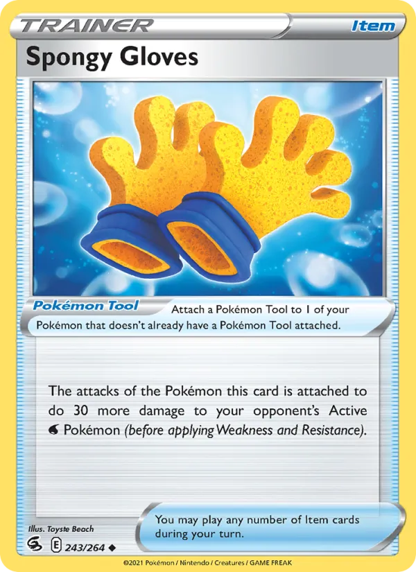 Spongy Gloves Fusion Strike 243/264