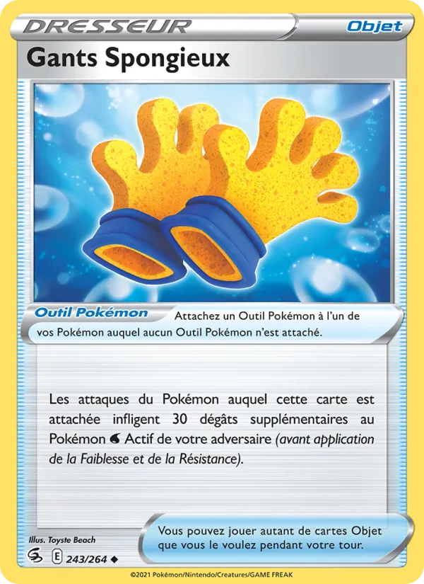 Gants Spongieux Poing de Fusion 243/264