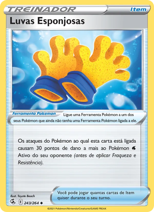 Luvas Esponjosas Golpe Fusão 243/264