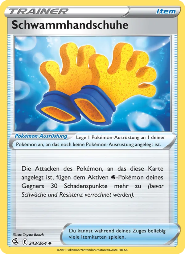 Schwammhandschuhe Fusionsangriff 243/264