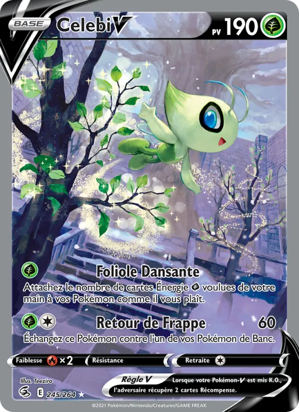 Celebi V Poing de Fusion 245/264