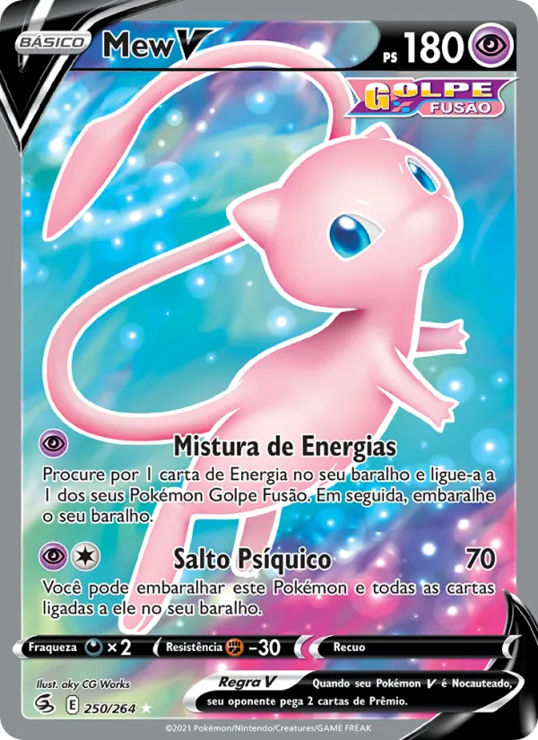Mew V Golpe Fusão 250/264