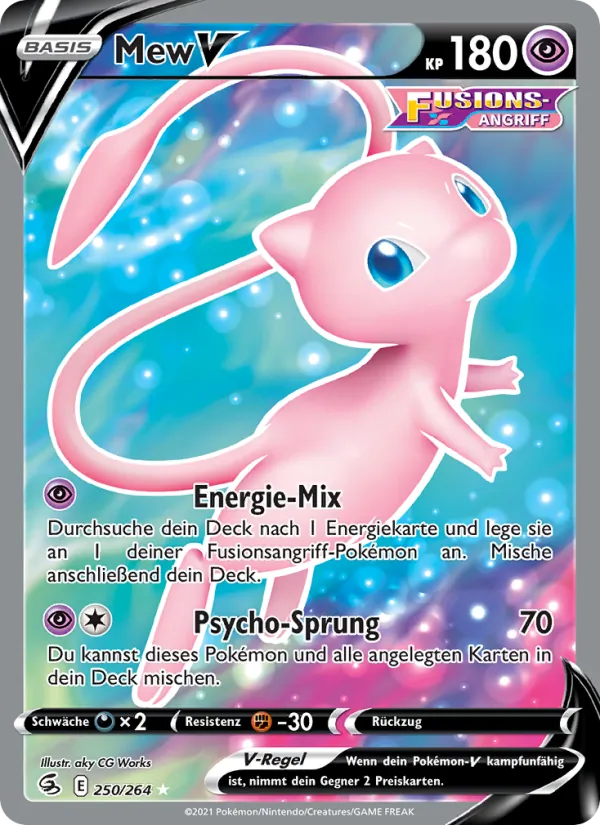 Mew V Fusionsangriff 250/264
