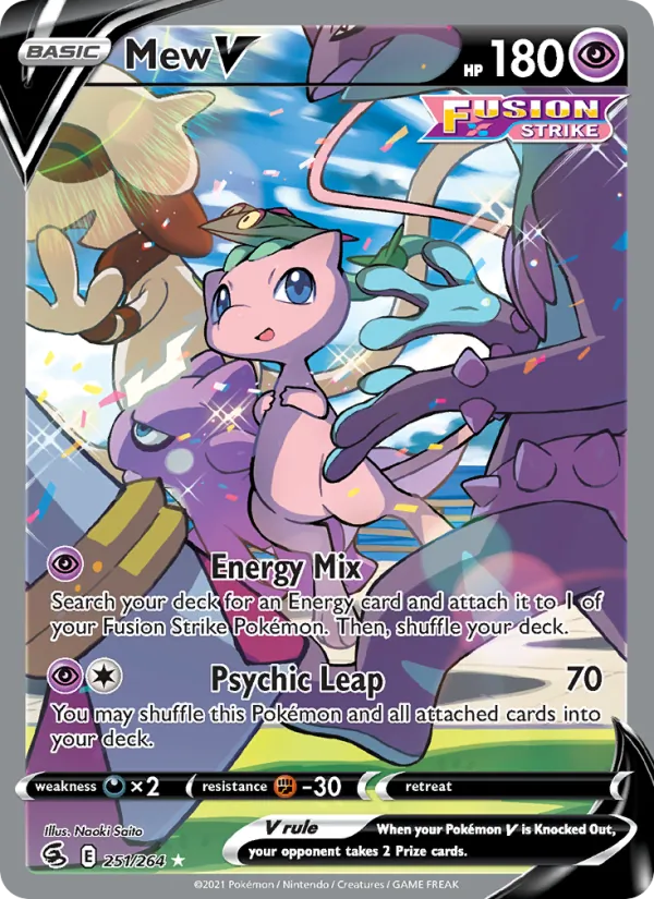 Mew V Fusion Strike 251/264