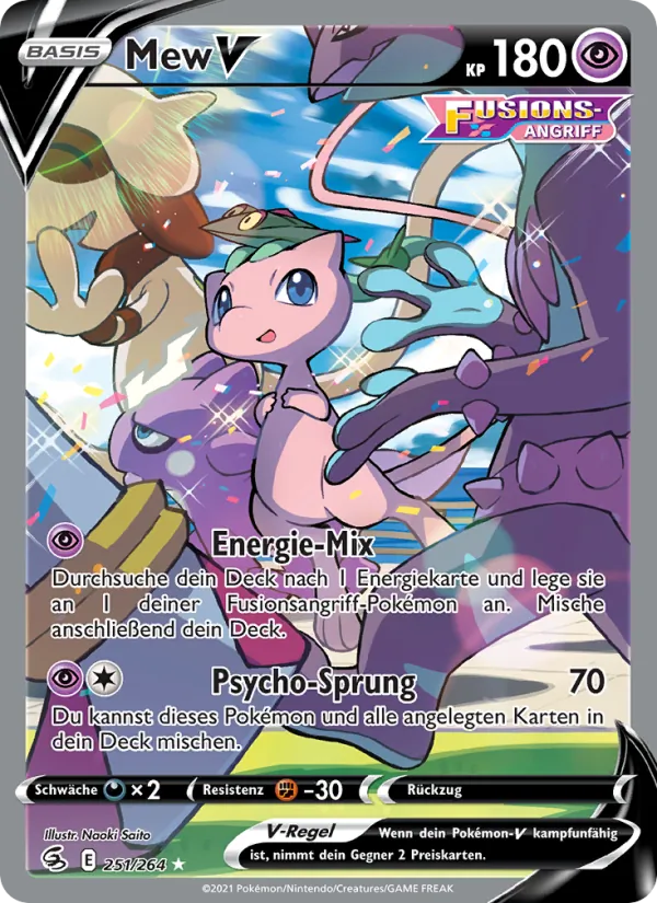 Mew V Fusionsangriff 251/264