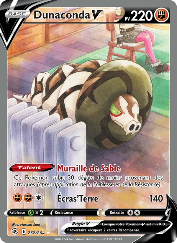 Dunaconda V Poing de Fusion 252/264