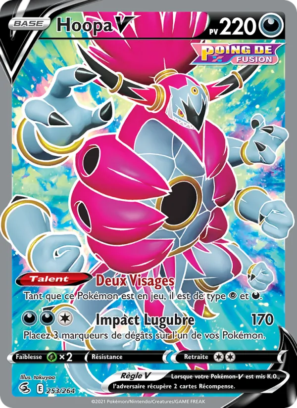 Hoopa V Poing de Fusion 253/264