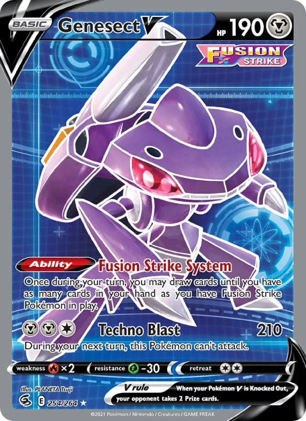 Genesect V Fusion Strike 254/264