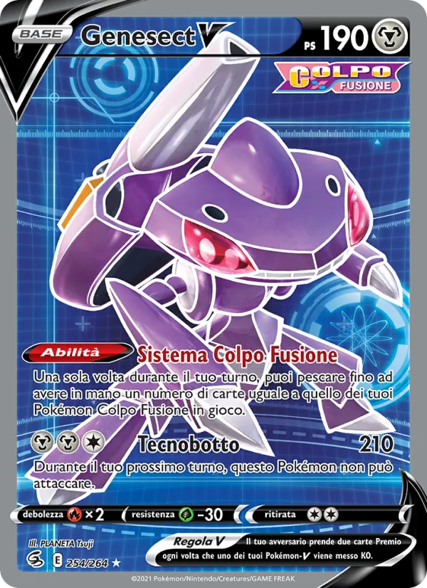 Genesect V Colpo Fusione 254/264