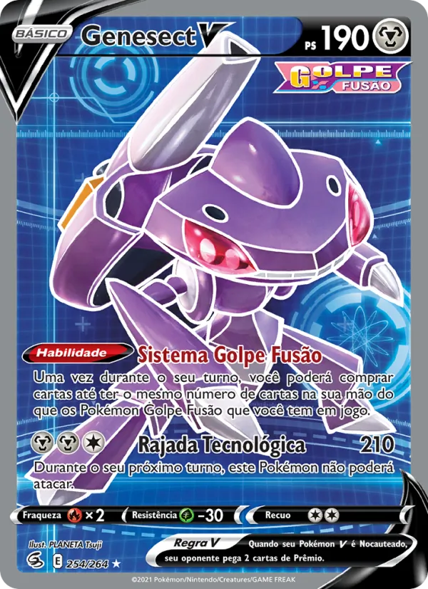 Genesect V Golpe Fusão 254/264