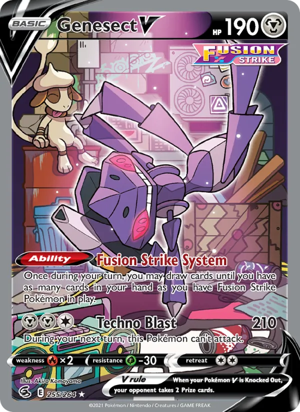 Genesect V Fusion Strike 255/264