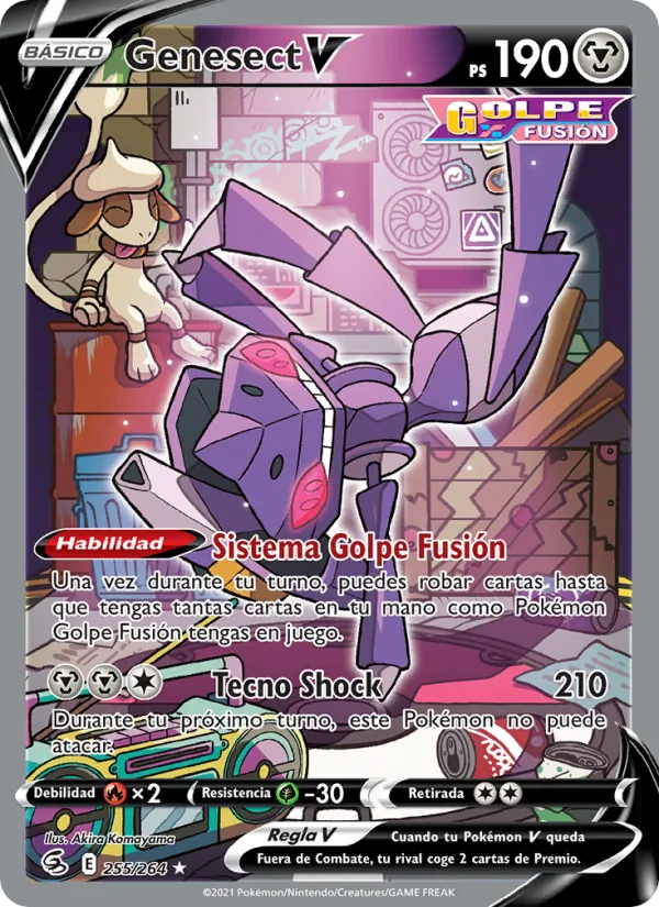 Genesect V Golpe Fusión 255/264