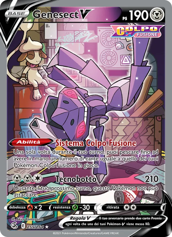 Genesect V Colpo Fusione 255/264