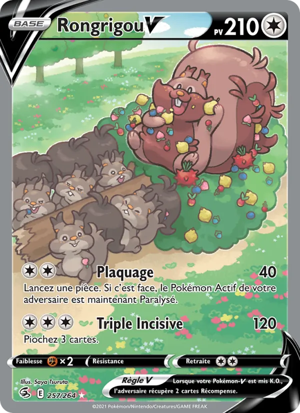 Rongrigou V Poing de Fusion 257/264