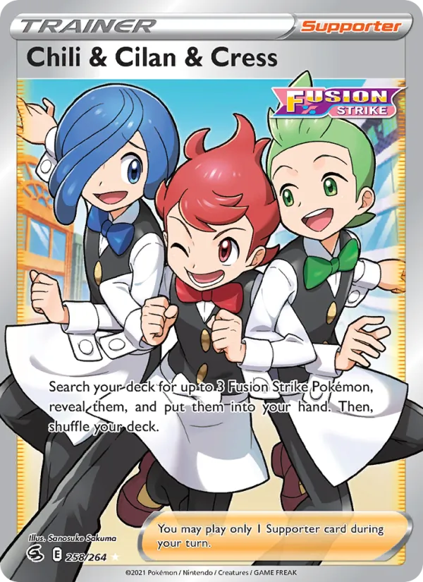 Chili & Cilan & Cress Fusion Strike 258/264