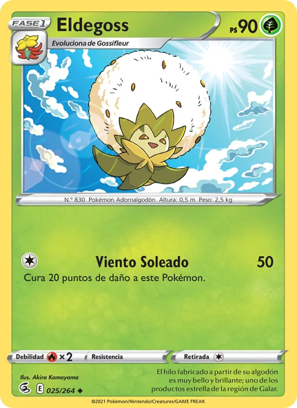 Eldegoss Golpe Fusión 25/264