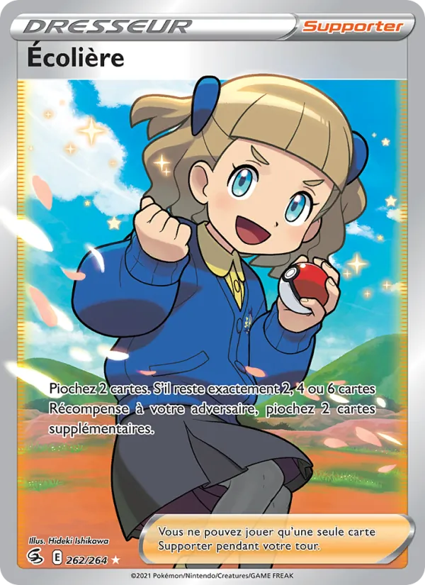 Écolière Poing de Fusion 262/264
