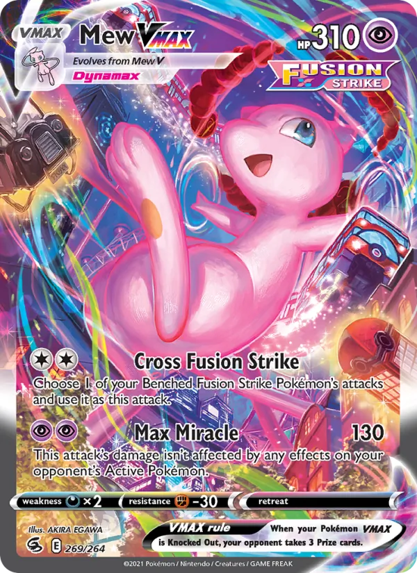 Mew VMAX Fusion Strike 269/264