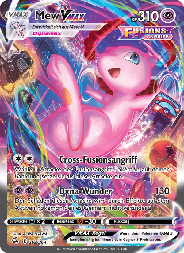 Mew VMAX Fusionsangriff 269/264