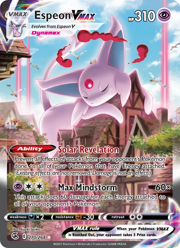 Espeon VMAX Fusion Strike 270/264