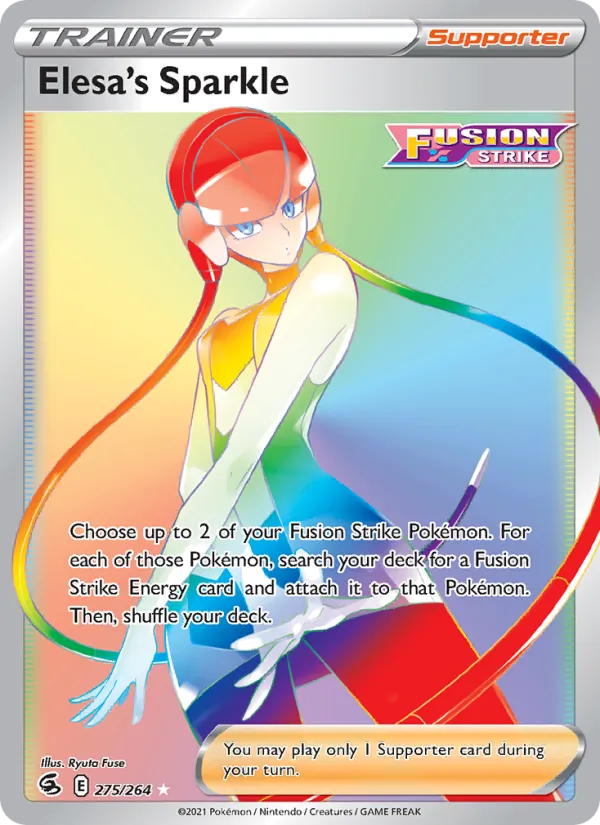 Elesa's Sparkle Fusion Strike 275/264