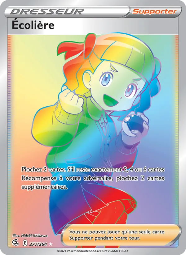 Écolière Poing de Fusion 277/264