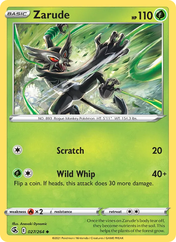 Zarude Fusion Strike 27/264