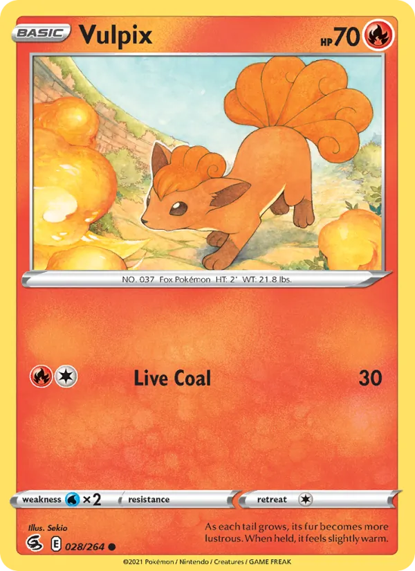 Vulpix Fusion Strike 28/264