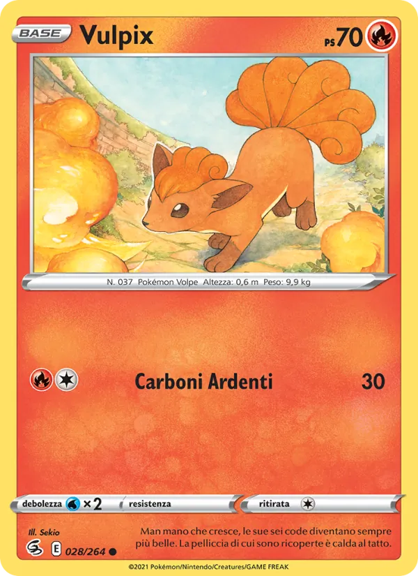 Vulpix Colpo Fusione 28/264