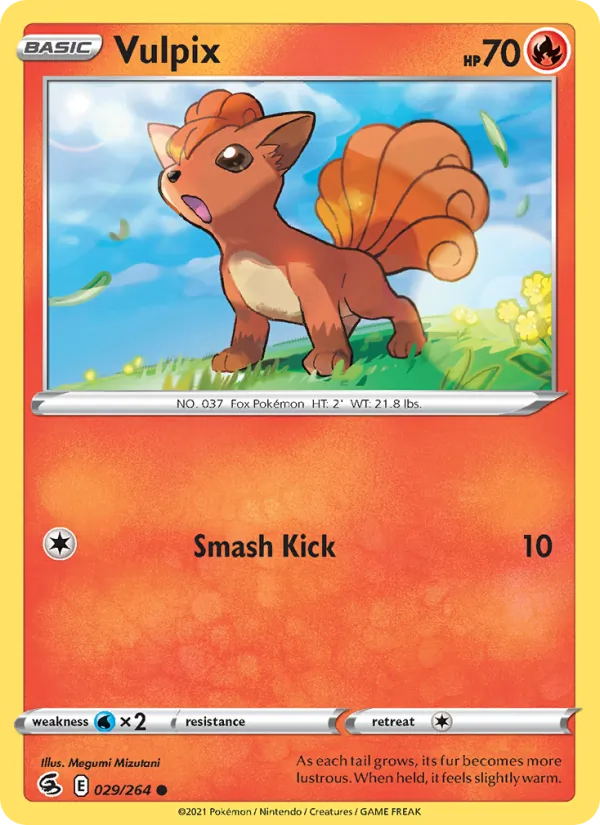 Vulpix Fusion Strike 29/264